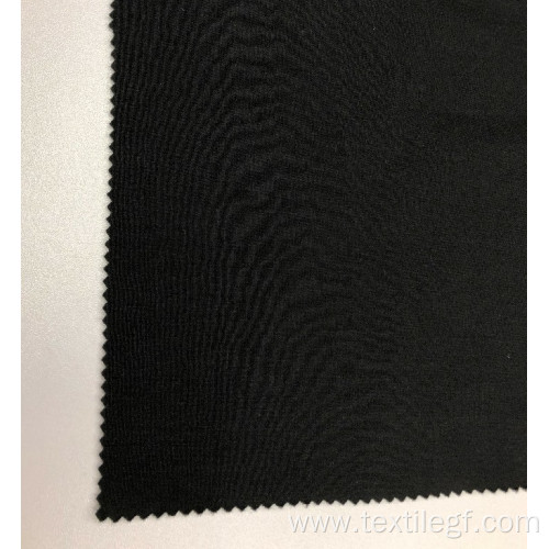Polyester Cotton Fabric Hot sale T/C French Black KnittingTerry Brushed Fabric Manufactory